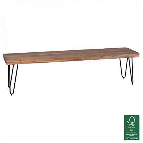 wohnling esszimmer sitzbank massiv holz akazie 180 x 45 x wohnling esszimmer sitzbank massiv holz akazie 180 x 45 x